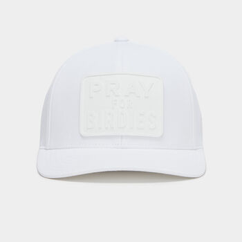 MONOCHROME PRAY FOR BIRDIES STRETCH TWILL SNAPBACK HAT