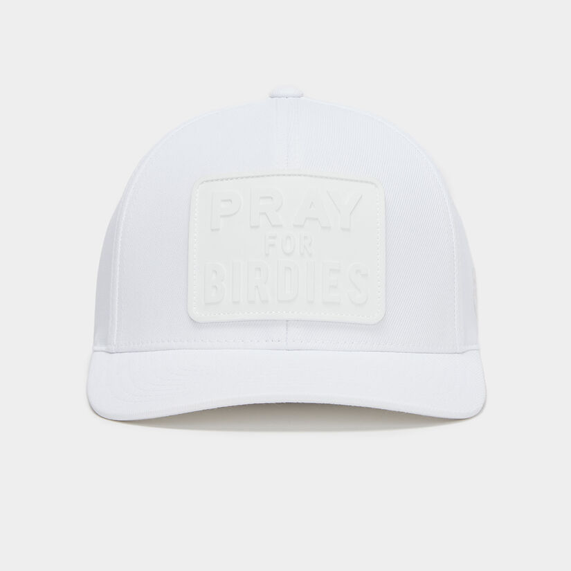 MONOCHROME PRAY FOR BIRDIES STRETCH TWILL SNAPBACK HAT | MEN