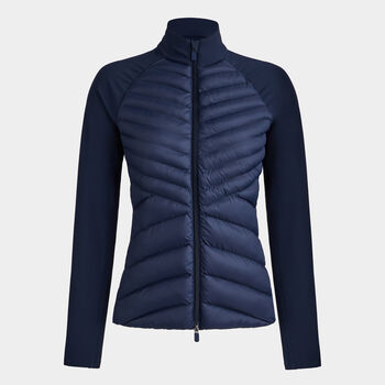 HYBRID QUILTED TECH INTERLOCK JACKET