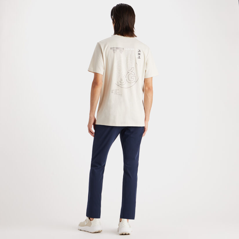 G/FORE WORLDWIDE COTTON SLIM FIT TEE image number 5