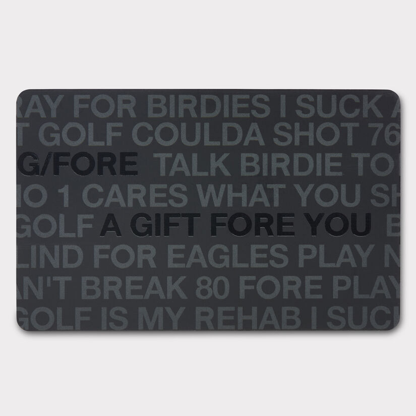 G/FORE GIFT CARD image number 1