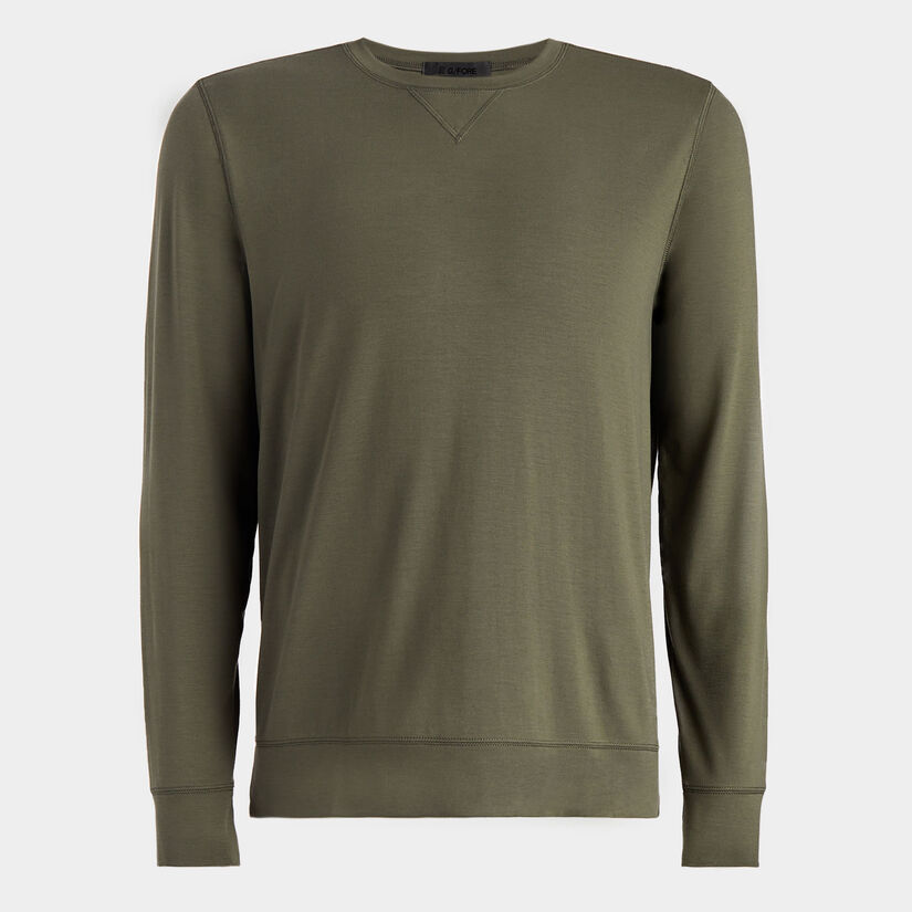 LUXE CREWNECK MID LAYER image number 1