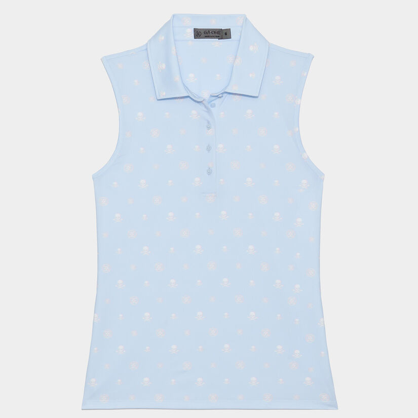 RGB TECH JERSEY SLEEVELESS POLO image number 1