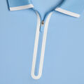 SILKY TECH NYLON LONG SLEEVE ZIP POLO image number 5
