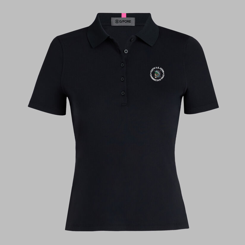 LTD RELEASE 2026 U.S. OPEN RIBBED TECH NYLON POLO image number 1
