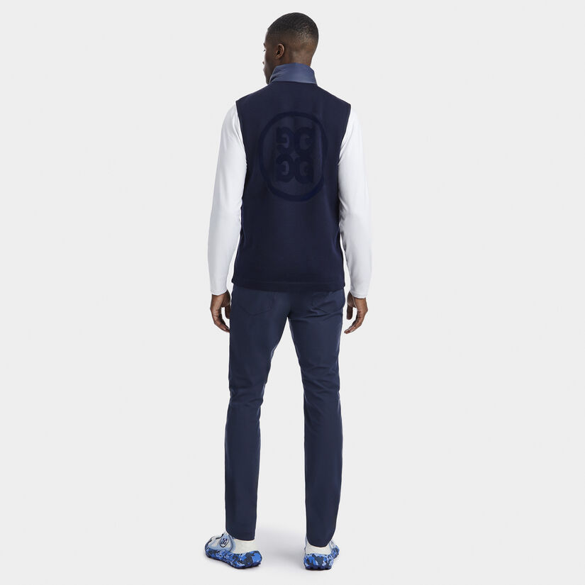 CIRCLE G'S CHENILLE MERINO WOOL VEST image number 4
