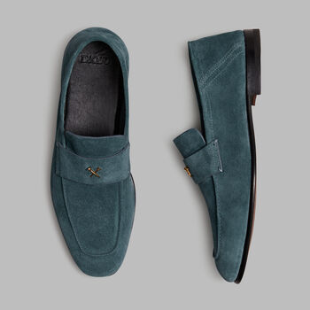 MEN'S METAL TEES SUEDE FLEX LOAFER