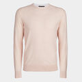 MERINO WOOL BLEND CREWNECK SWEATER image number 1