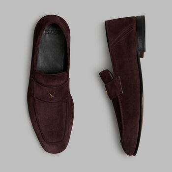 MEN'S METAL TEES SUEDE FLEX LOAFER
