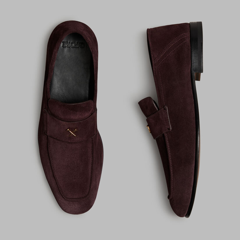 MEN'S METAL TEES SUEDE FLEX LOAFER image number 2