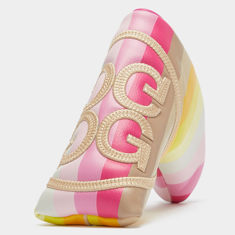 LIMITED EDITION STRIPED CIRCLE G'S BLADE PUTTER COVER image number 2