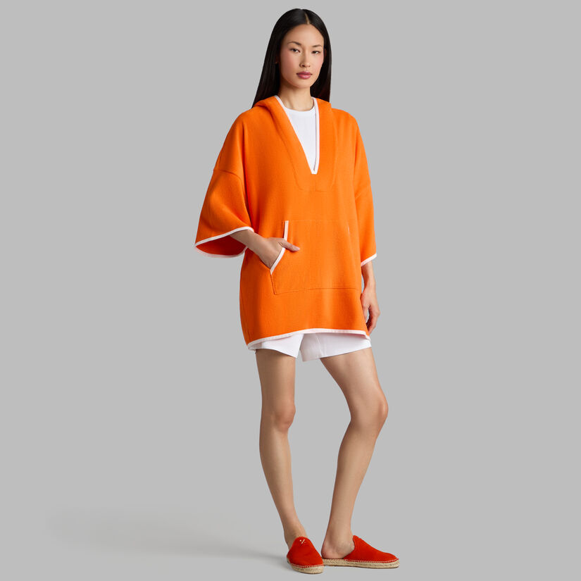 COTTON TERRY BEACH PONCHO image number 3