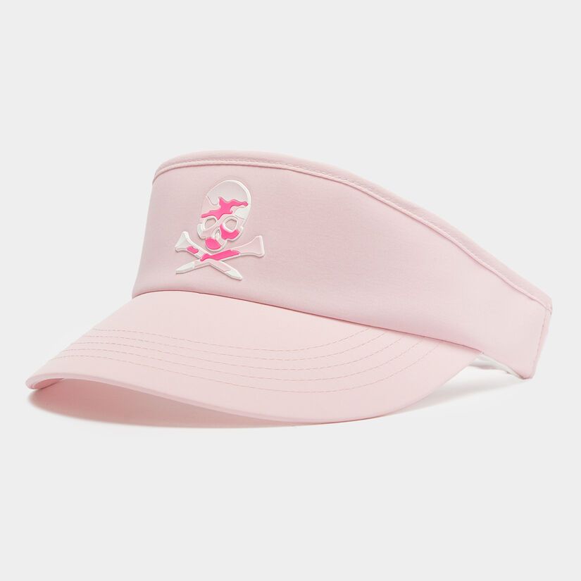 CAMO SKULL & T'S TECH NYLON VISOR image number 1