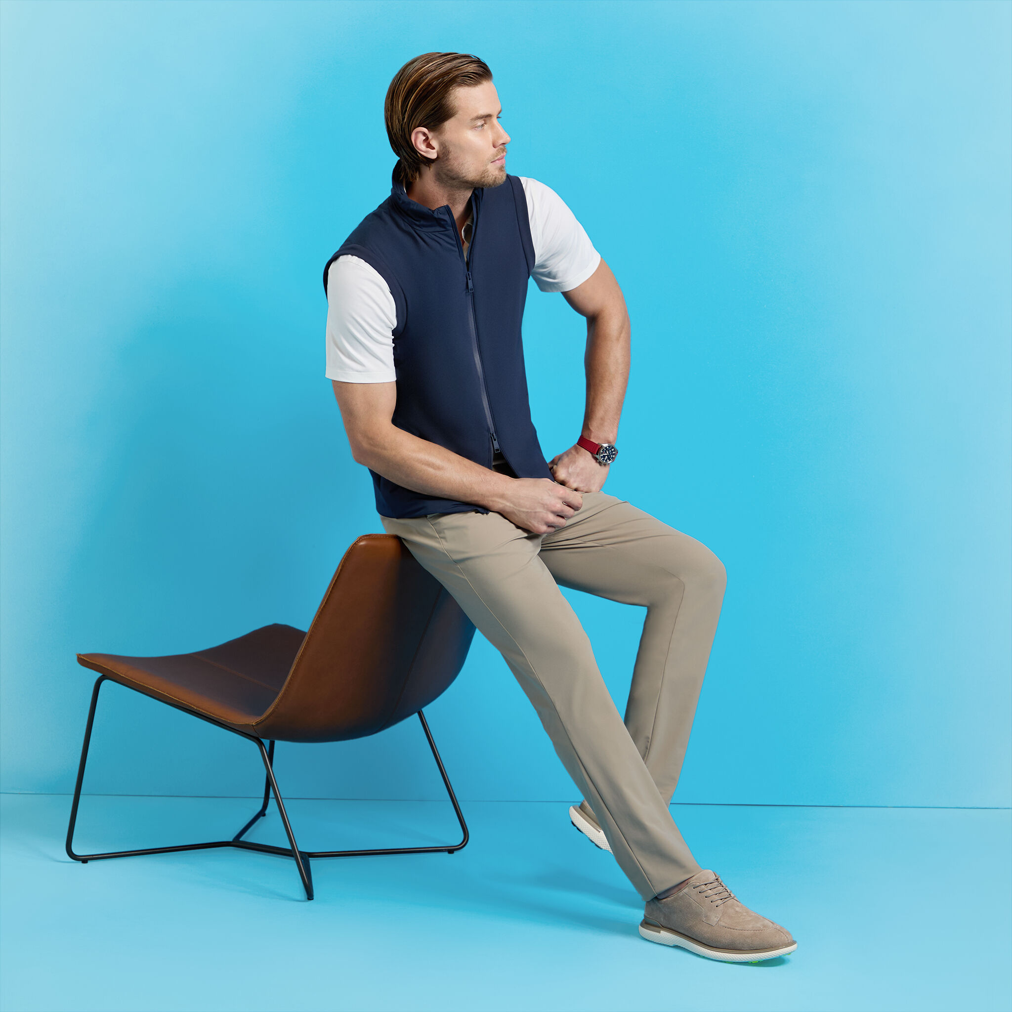 WARP KNIT STRAIGHT LEG PANT | MEN'S PANTS | G/FORE