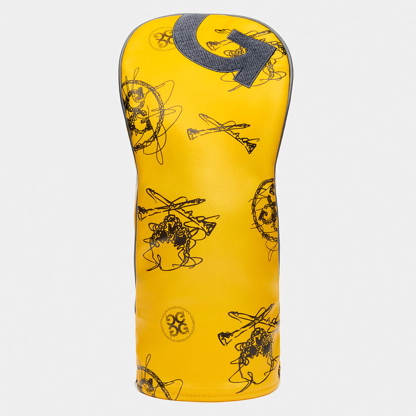 SKETCH QUARTER G VELOUR LINED DRIVER HEADCOVER image number 1