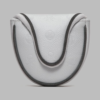 EMBOSSED SKULL & TEES LEATHER MALLET HEADCOVER