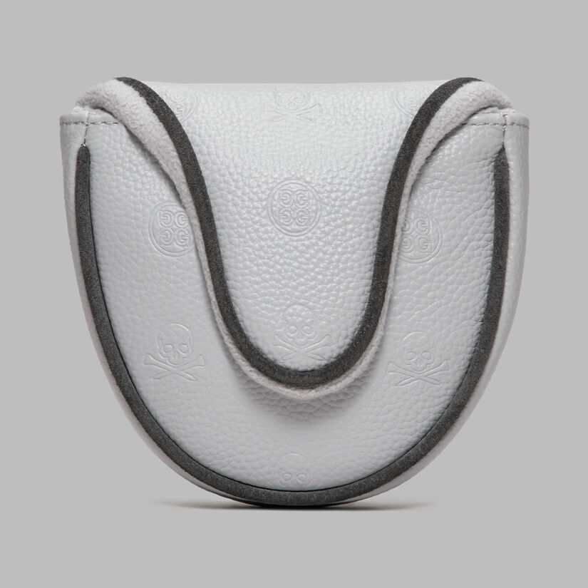 EMBOSSED SKULL & TEES LEATHER MALLET HEADCOVER image number 2