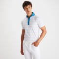 MULTI STRIPE TECH JERSEY SLIM FIT POLO image number 3