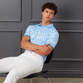 BLOSSOM RIB COLLAR TECH JERSEY SLIM FIT POLO image number 2