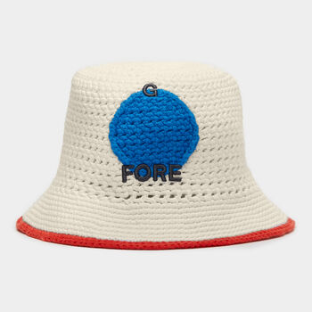 CIRCLE G/FORE CROCHET BUCKET HAT