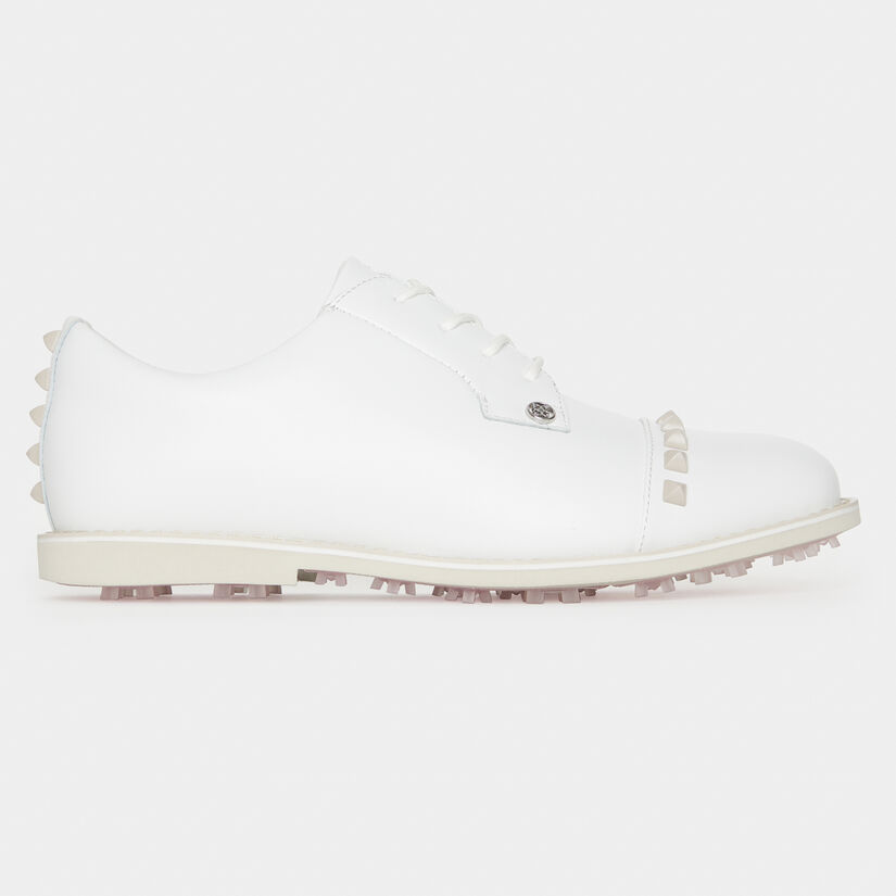 WOMEN'S GALLIVANTER LEATHER STUD CAP TOE GOLF SHOE image number 1