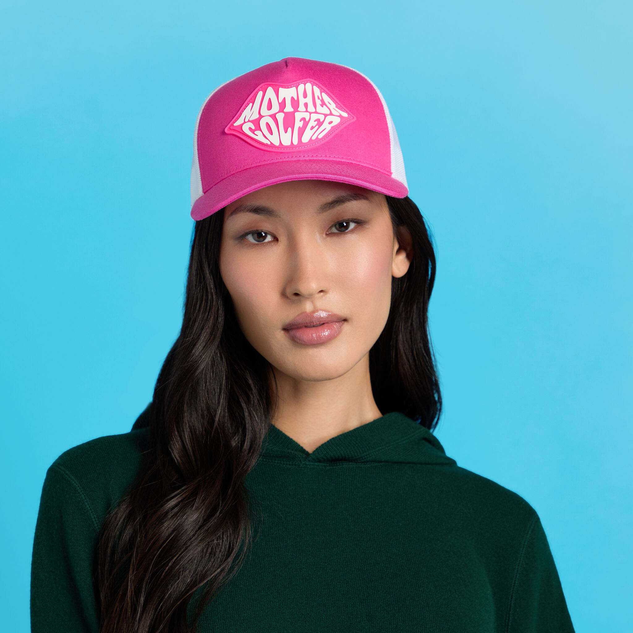 Mary logo cap pink あんどまりー MOTHER GOLFER TRUCKER HAT | WOMEN'S HATS | G/FORE
