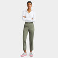 STRETCH TECH TWILL MID RISE STRAIGHT LEG TROUSER image number 3