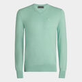 G SCRIBE VERSE V NECK CASHMERE SWEATER image number 2