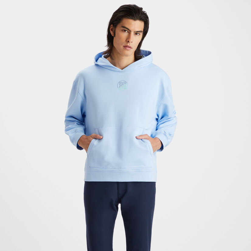 WORLDWIDE UNISEX OVERSIZED FRENCH TERRY HOODIE image number 4