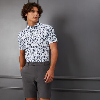 PALM FRONDS TECH PIQUÉ SLIM FIT POLO