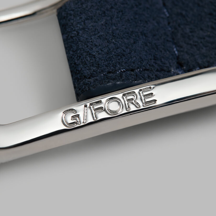 MEN'S METAL TEES SUEDE BELT image number 2