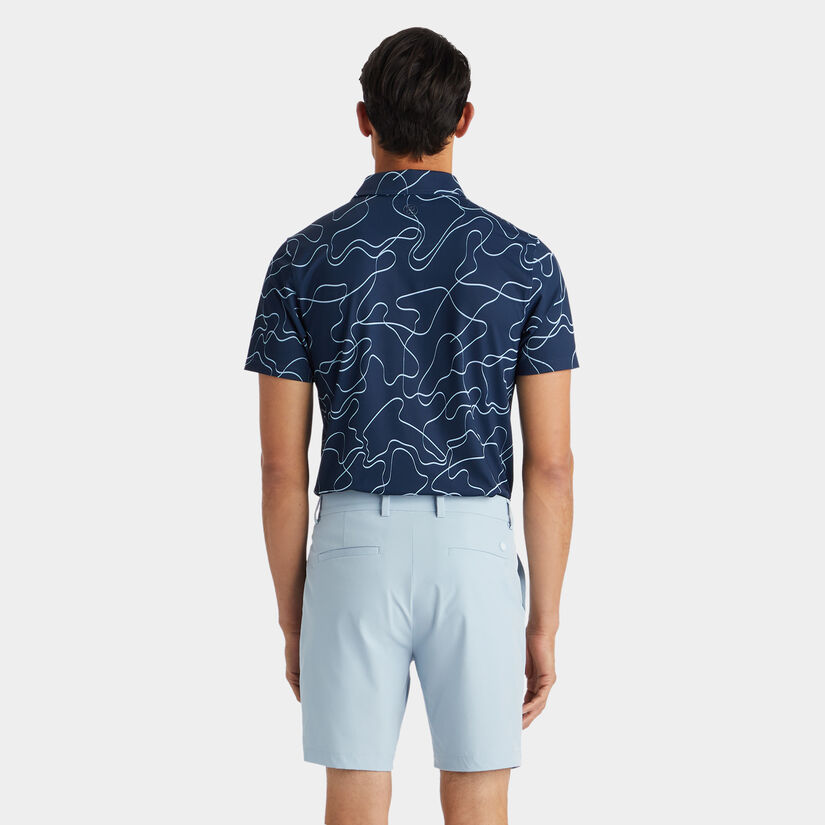 PENCIL TECH PIQUÉ MODERN SPREAD COLLAR POLO image number 5
