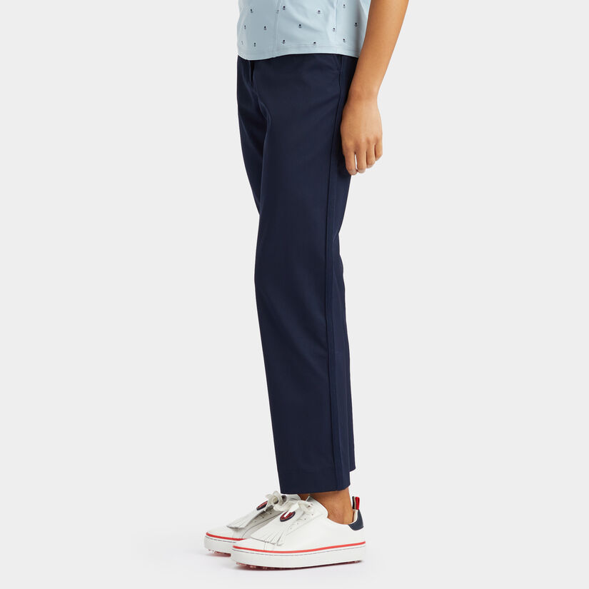 LUXE 4-WAY STRETCH TWILL STRAIGHT LEG TROUSER image number 3