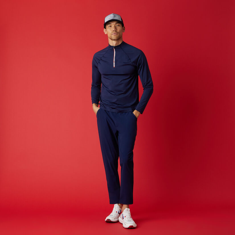 TECH NYLON OPS QUARTER ZIP SLIM FIT BASE LAYER image number 2