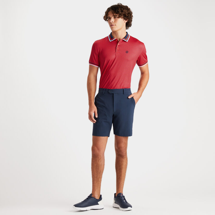 SKULL & T'S 3D TECH JERSEY SLIM FIT POLO image number 4