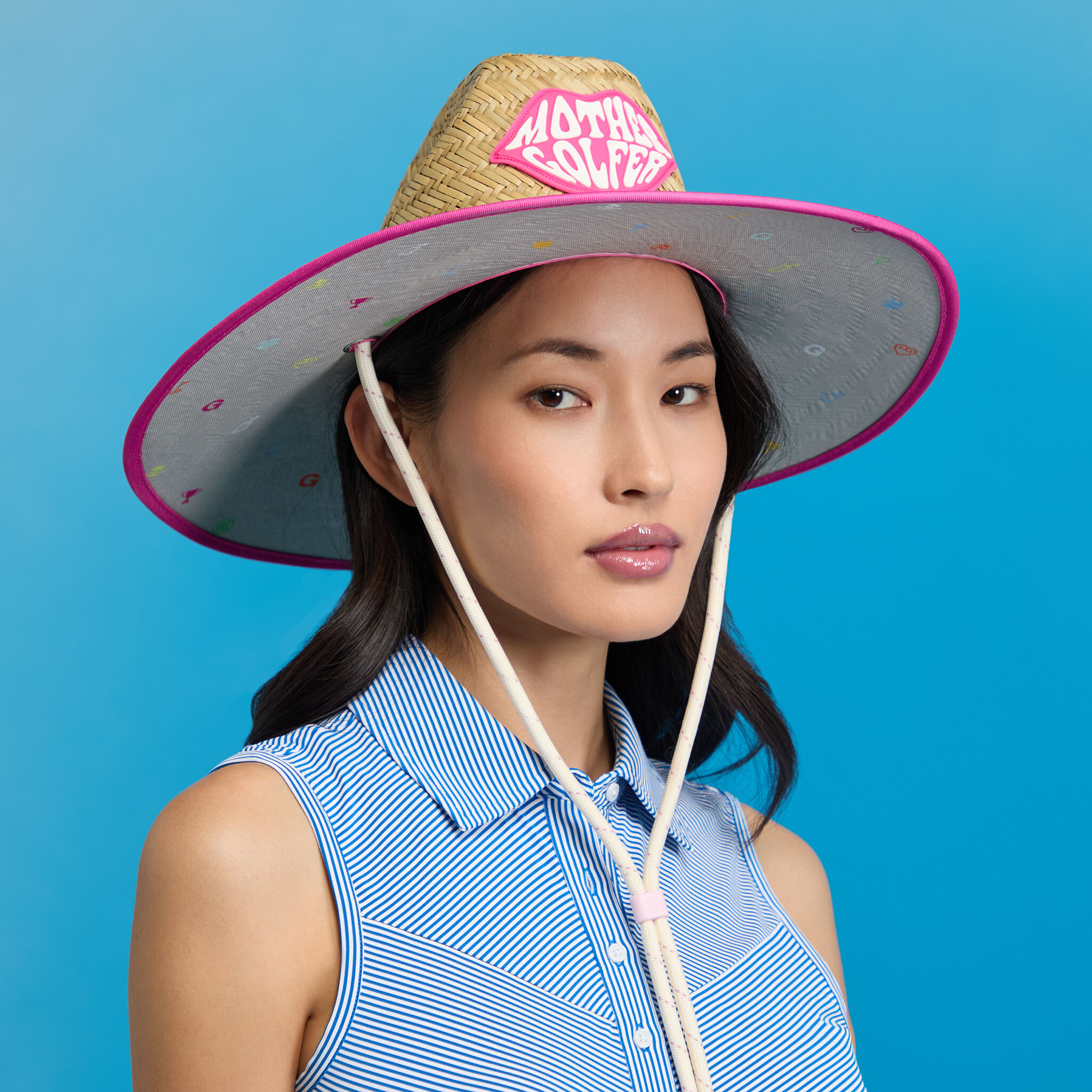 【G/FORE】24 新作 LIMITED EDITION MOTHER GOLFER ハット MOTHER GOLFER STRAW HAT | WOMEN'S HATS | G/FORE