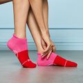 WOMEN'S TWO TONE FORE PLAY ANKLE SOCK image number 2
