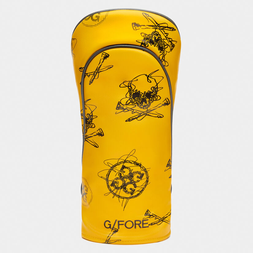 SKETCH QUARTER G VELOUR LINED DRIVER HEADCOVER image number 2