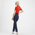 DOUBLE KNIT CIGARETTE LEG HIGH RISE STRETCH TROUSER image number 5