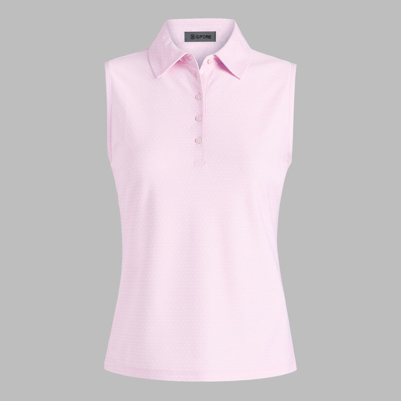 GEO TECH PIQU&Eacute; SLEEVELESS POLO image number 1