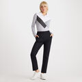 MULTI V TECH JERSEY LONG SLEEVE POLO image number 4