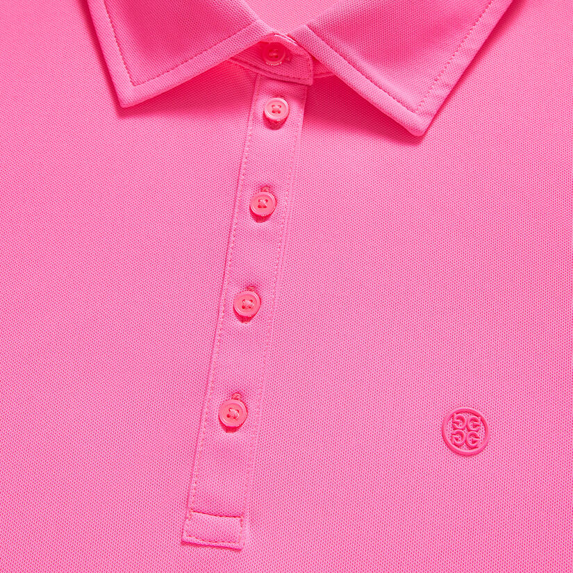 SLEEVELESS TECH PIQUÉ POLO image number 6