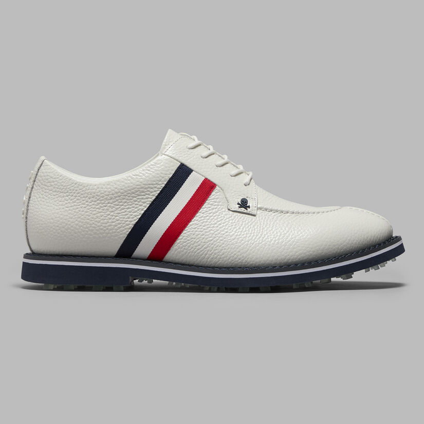 MEN'S GALLIVANTER SPLIT TOE GROSGRAIN LEATHER GOLF SHOE | MEN'S GOLF ...
