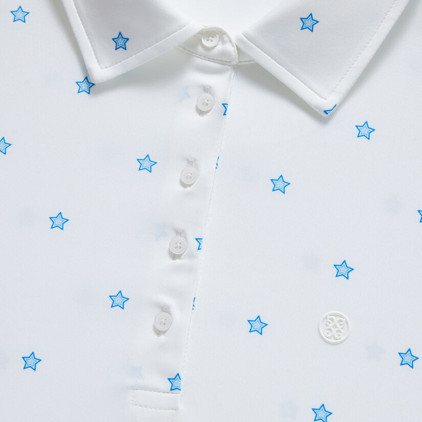 STARS TECH JERSEY LONG SLEEVE POLO image number 6