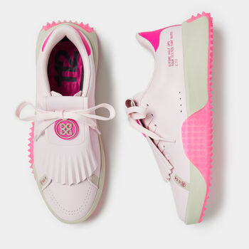 WOMEN'S G.112 P.U. LEATHER KILTIE GOLF SHOE