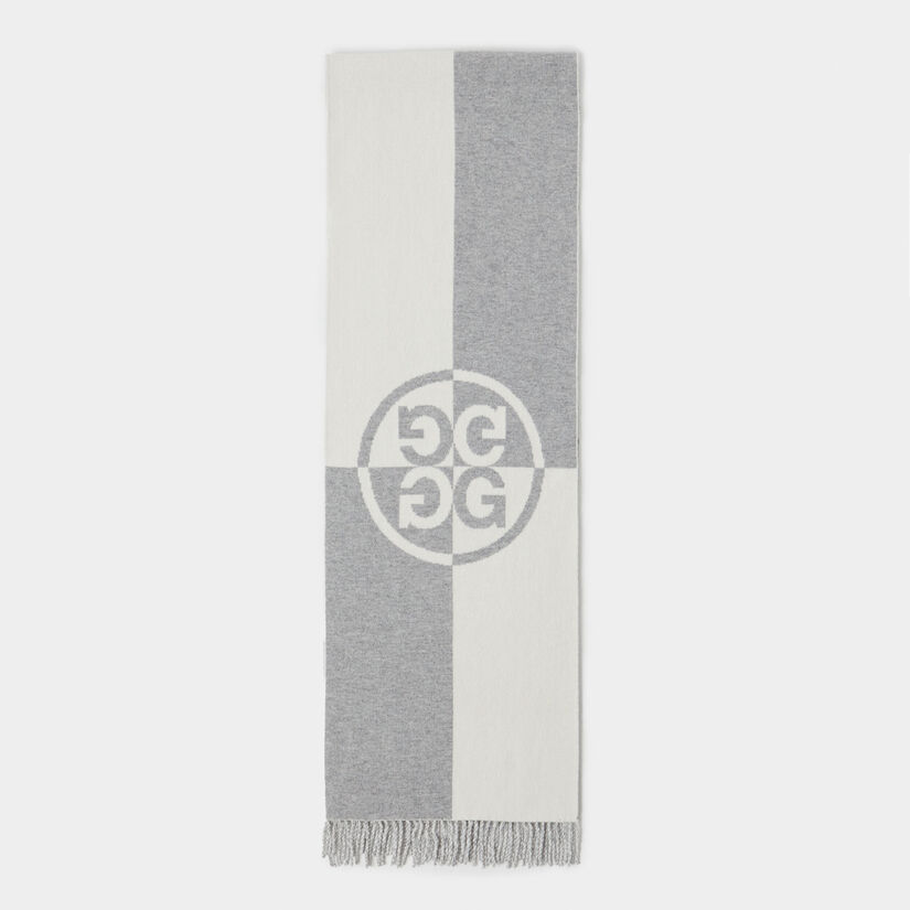 LIMITED EDITION CIRCLE G'S CASHMERE BLEND SCARF image number 3