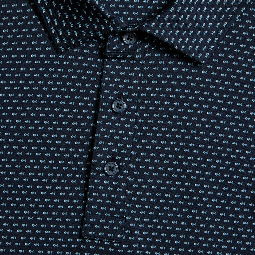 GEO ALL PLAY STRETCH KNIT POLO image number 5