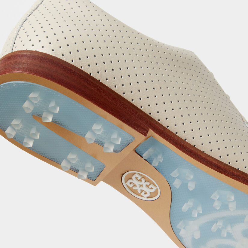 WOMEN'S GALLIVANTER PERFORATED LEATHER LUXE SOLE GOLF SHOE image number 6