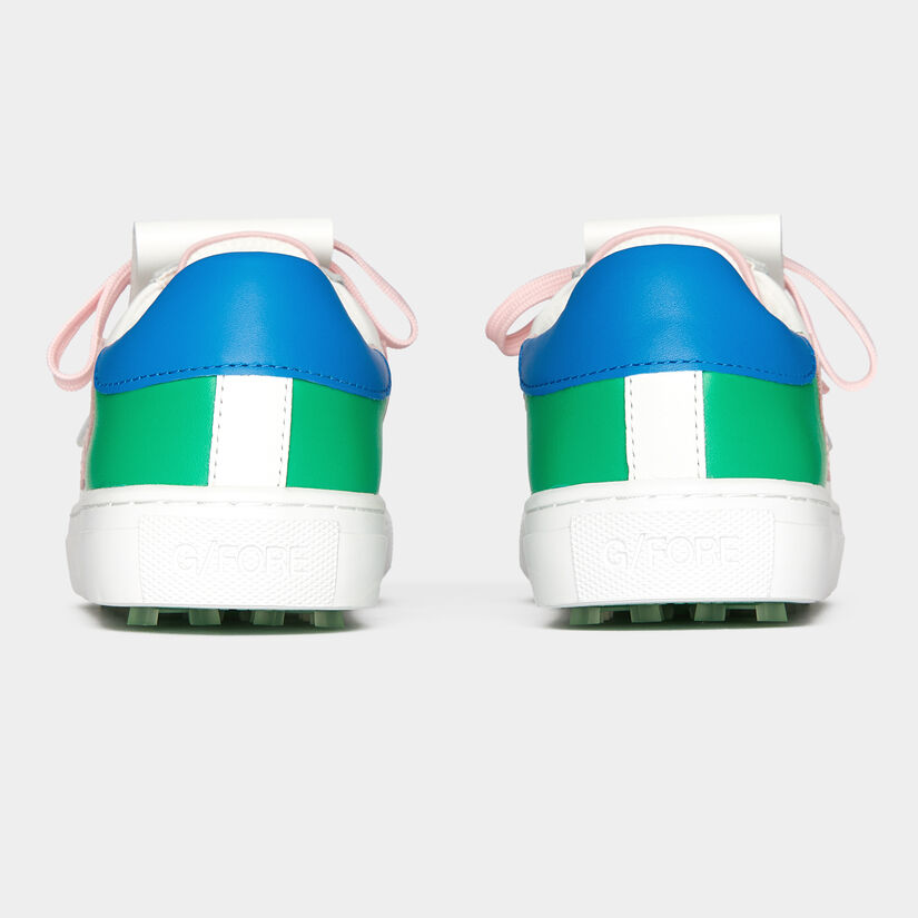 WOMEN'S DURF LEATHER COLOURBLOCK QUARTER G KILTIE GOLF SHOE image number 5