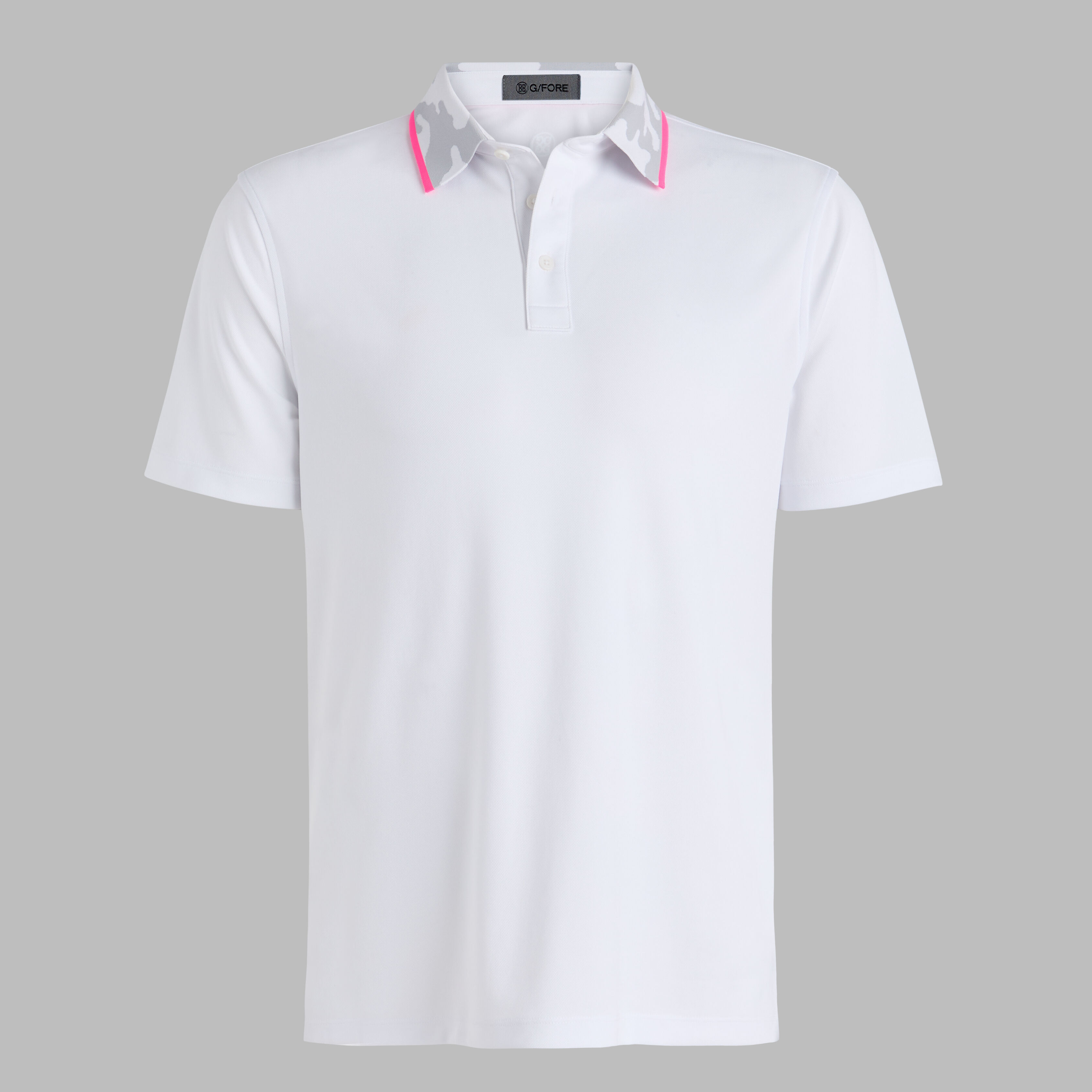 CAMO COLLAR PERFORMANCE PIQUE POLO | MEN'S POLO SHIRTS | G/FORE